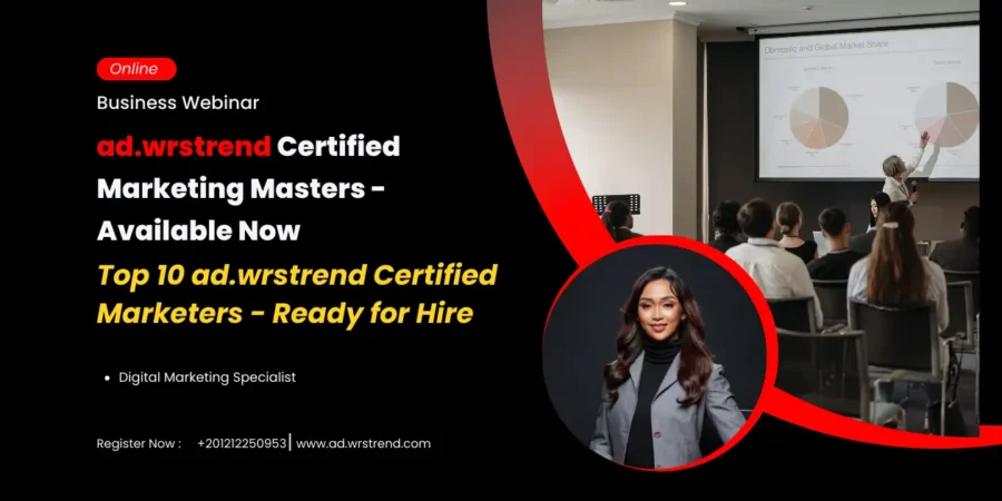 ad.wrstrend Certified Marketing Masters - Available Now