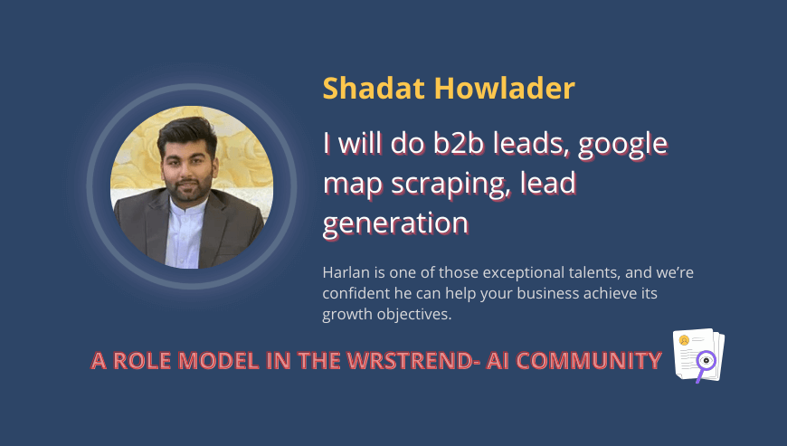 B2B Leads and Google Maps Scraping by Jawad