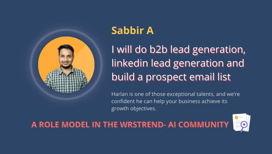 B2B Lead Generation & LinkedIn Leads by Sabbir A