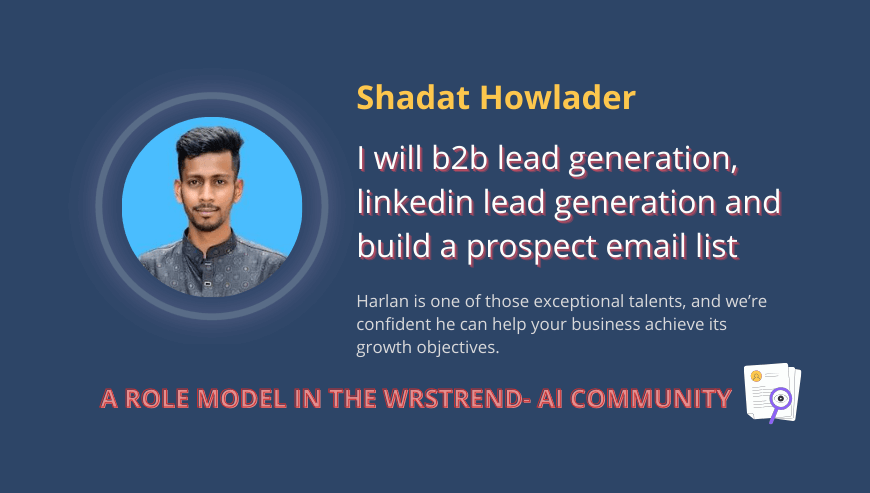 B2B Lead Generation & LinkedIn Leads by Shadat Howlader