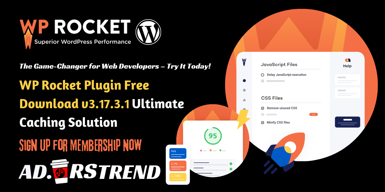 WP Rocket Plugin Free Download v3.17.3.1 – Speed Optimization
